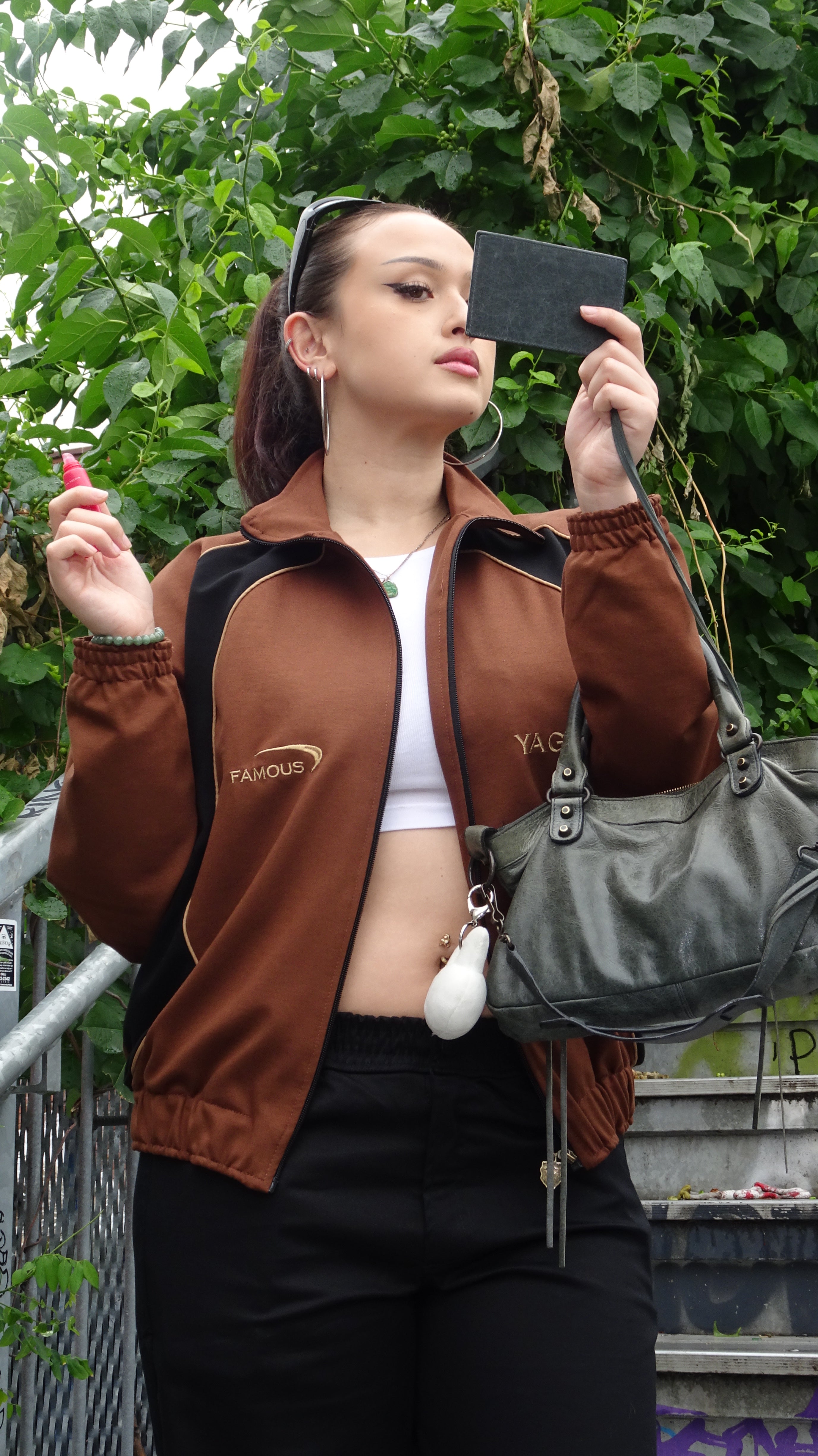 Mocha Track Jacket