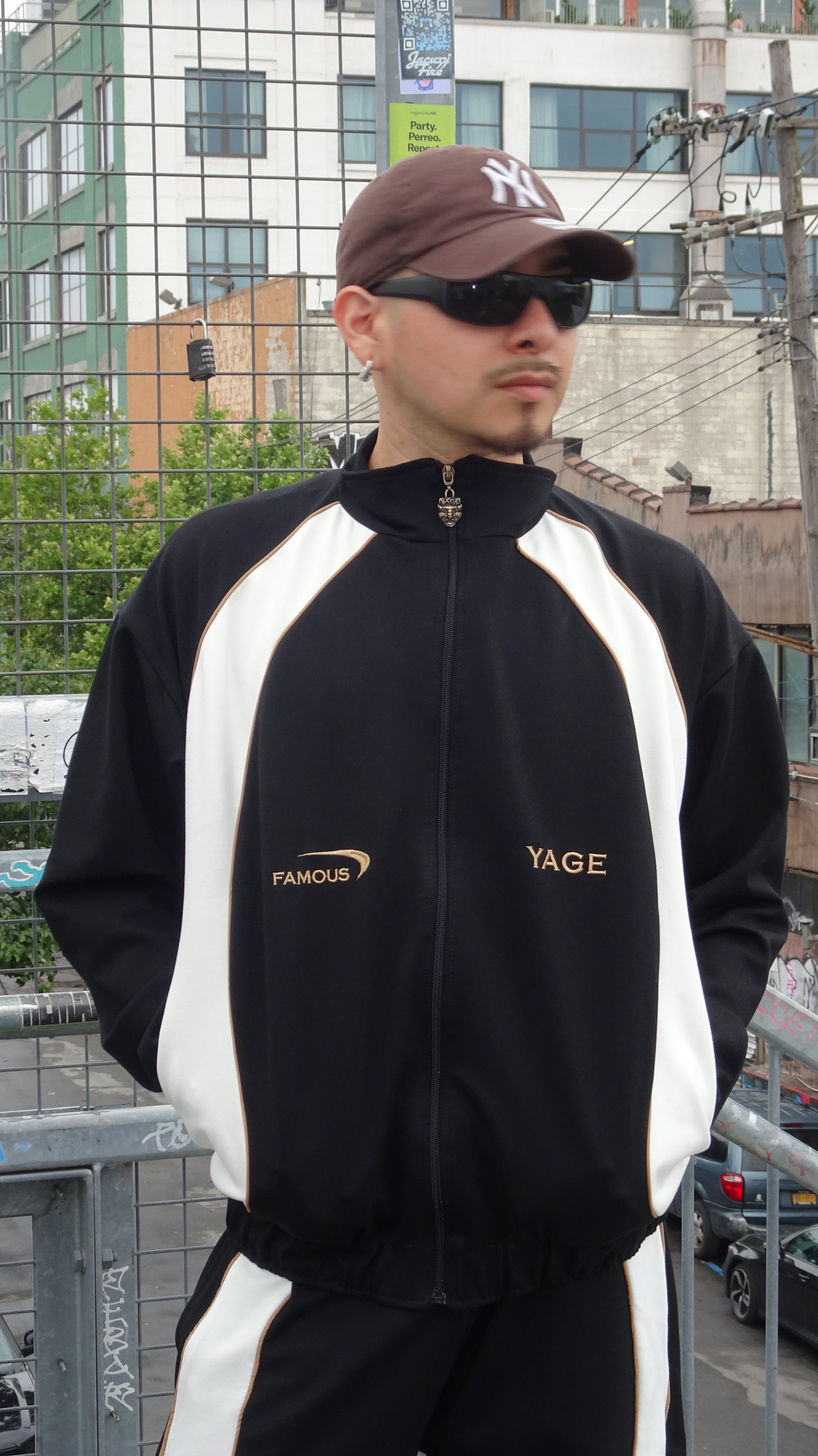 Mocha Track Jacket